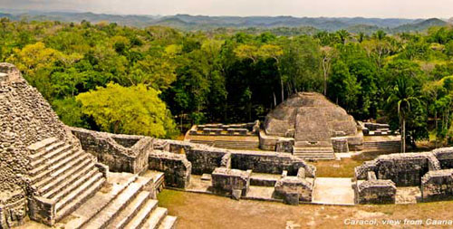 Mayan ruins Caracol